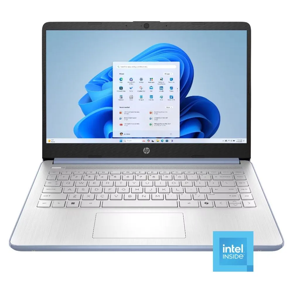 HP NOTEBOOK 14-DQ6102DX N150 4GB/128GB UFS 14"/W11 BLUE