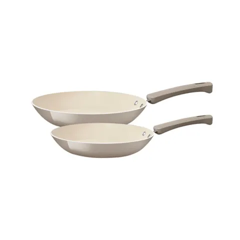 Tramontina JUEGO DE SARTENES 2 PZAS 20-24CM VERONESE CERAMIC BEIGE