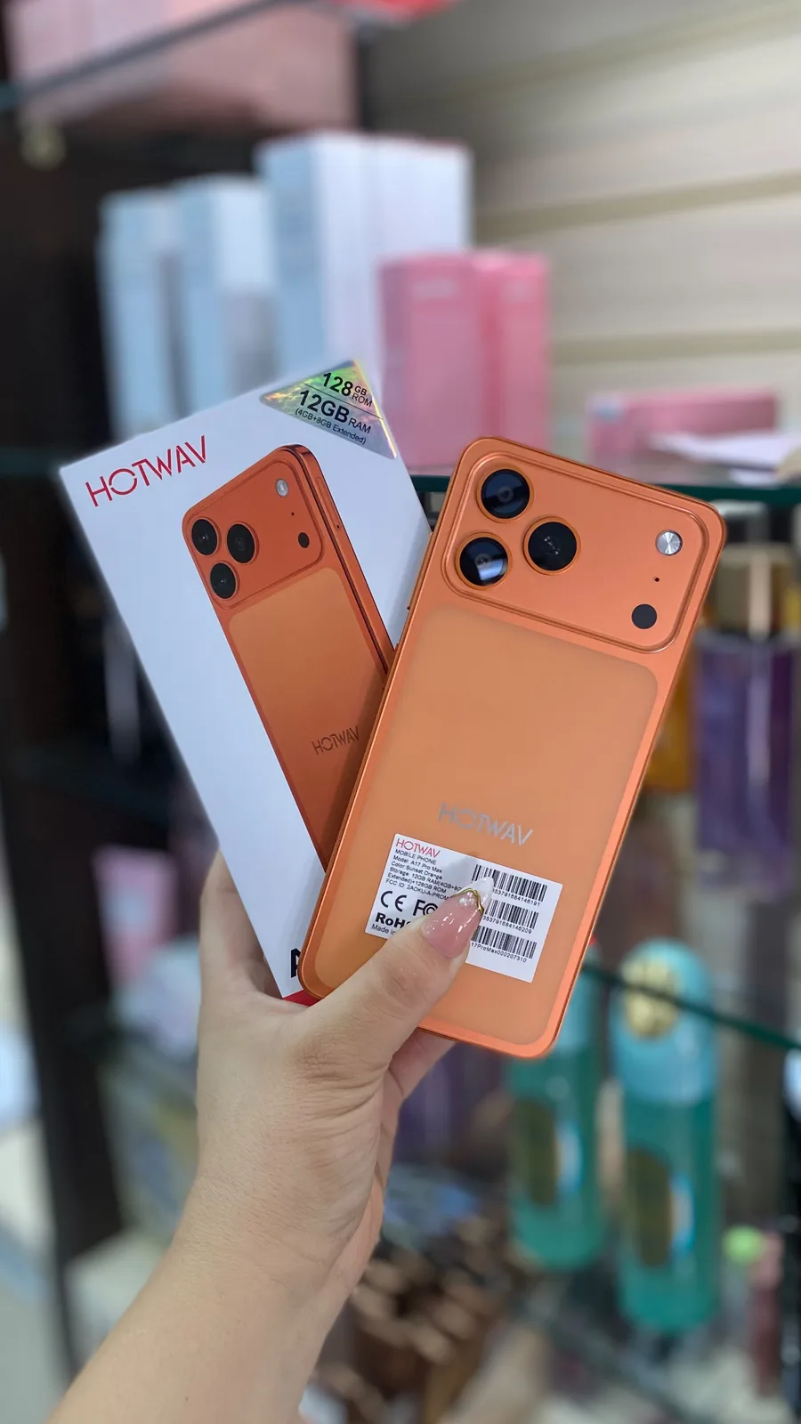 Hotwav A17 pro Max 4gb + 12gb/256gb