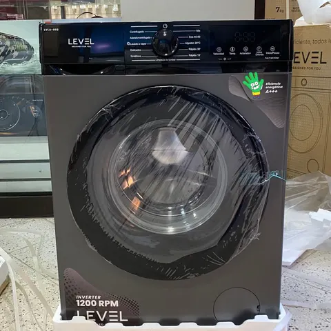 Level Lavarropas 8KG INVERTER CARGA FRONTAL SILVER EX LV-003