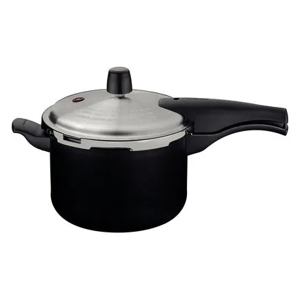 Tramontina OLLA A PRESION 20CM 4.5LT VANCOUVER EFFECT NEGRA